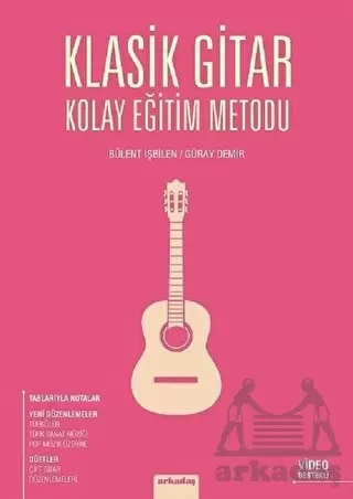 Klasik Gitar Kolay Eğitim Metodu ürün görseli 1
