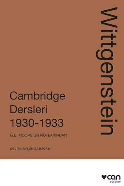 Wittgenstein: Cambridge Dersleri 1930-1933 ürün görseli 1