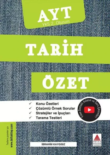 Delta Kültür YKS 2. Oturum Tarih Özet ürün görseli 1