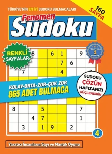 Fenomen Sudoku 4 ürün görseli 1
