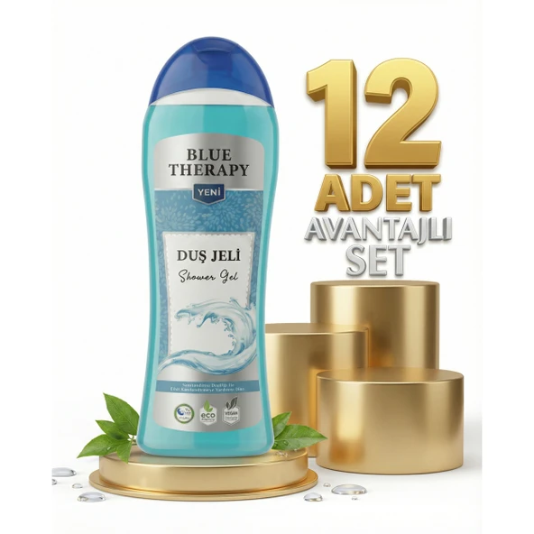 Worldchem Mavi Terapi Duş Jeli 12x700 Ml ürün görseli 1