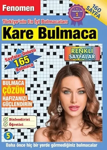 Fenomen Kare Bulmaca 5 ürün görseli 1