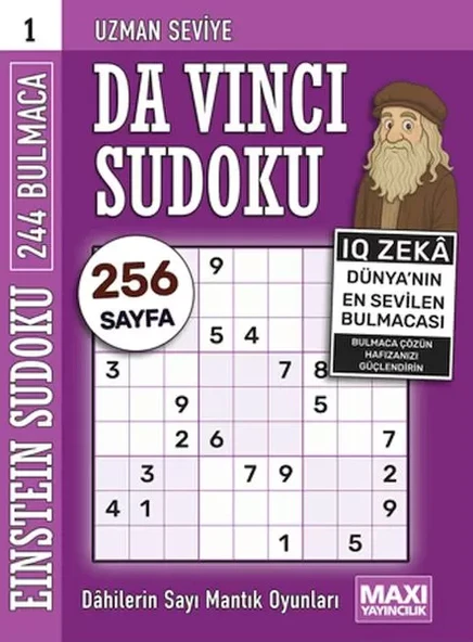Da Vinci Uzman Sudoku 1 ürün görseli 1