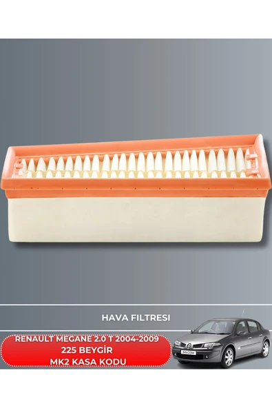 RENAULT MEGANE 2.0 T 2004-2009 225 BEYGİR HAVA YAĞ POLEN FİLTRE BAKIM SETİ(YAĞSIZ) ürün görseli 1
