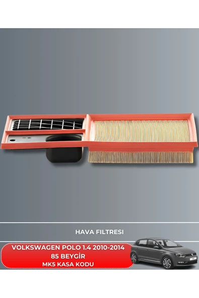 VW VOLKSWAGEN POLO 1.4 2010-2011-2012-2013-2014 85 BEYGİR HAVA YAĞ POLEN FİLTRE BAKIM SETİ(YAĞSIZ) ürün görseli 1