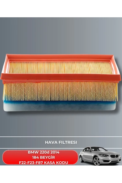 BMW 220d 2.0 2014 184 BEYGİR HAVA YAĞ POLEN FİLTRE BAKIM SETİ YAĞSIZ ürün görseli 1