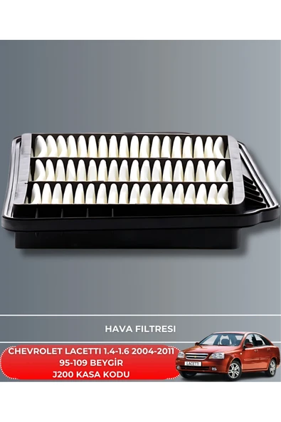 CHEVROLET LACETTI 1.4 - 1.6 2004-2005-2006-2007-2008-2009-2010-2011 HAVA YAĞ POLEN FİLTRE SETİ ürün görseli 1