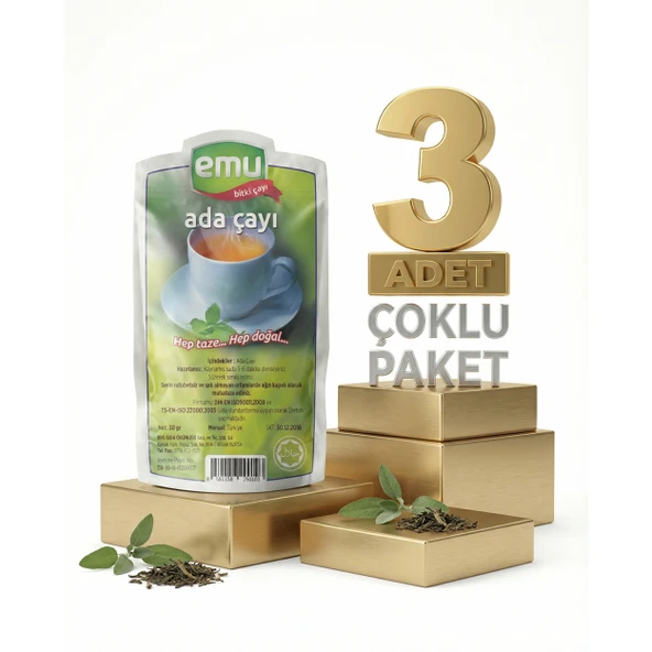 Emu Ada Çayı 3x30 Gr ürün görseli 1