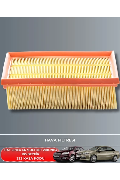 FIAT LINEA 1.6 MULTIJET 2011-2012-2013-2014 105 BEYGİR HAVA YAĞ POLEN FİLTRE BAKIM SETİ YAĞSIZ ürün görseli 1