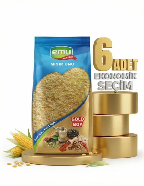 Emu Mısır Unu 6x250 Gr - Resim 2