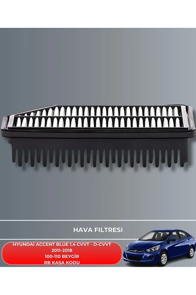 5W30 4LT HYUNDAI ACCENT BLUE 1.4 CVVT - 1.4 D-CVVT 2011-2018 100-110 FİLTRE SET ürün görseli 1