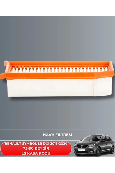 RENAULT SYMBOL 1.5 DCI 2013-2014-2015-2016-2017-2018-2019-2020 HAVA YAĞ POLEN FİLTRE BAKIM SETİ ürün görseli 1