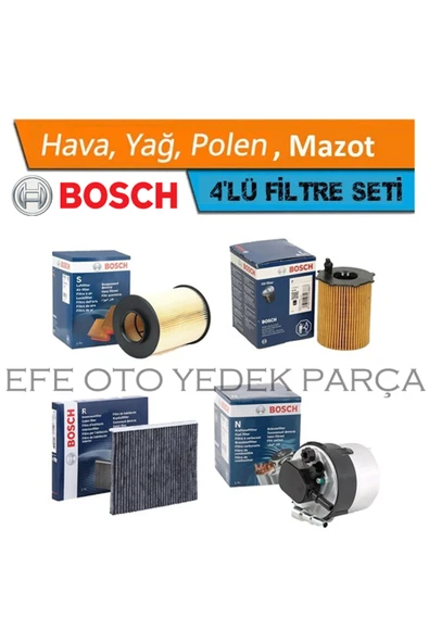 KOPYA - Ford Focus 2.5 1.6 Tdci Dizel Filtre Bakım Seti 2007-2010 ürün görseli 1