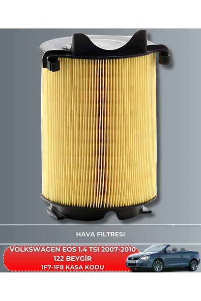 VOLKSWAGEN EOS 1.4 TSI 2007-2010 122 BEYGİR HAVA YAĞ POLEN FİLTRE BAKIM SETİ(YAĞSIZ ürün görseli 1