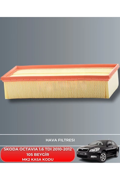 SKODA OCTAVIA 1.6 TDI 2010-2011-2012 105 BEYGİR HAVA YAĞ POLEN FİLTRE BAKIM SETİ ürün görseli 1
