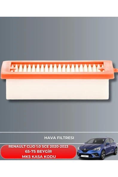 RENAULT CLIO 1.0 SCE 2020-2021-2022-2023 65-75 BEYGİR HAVA YAĞ POLEN FİLTRE BAKIM SETİ(YAĞSIZ) ürün görseli 1