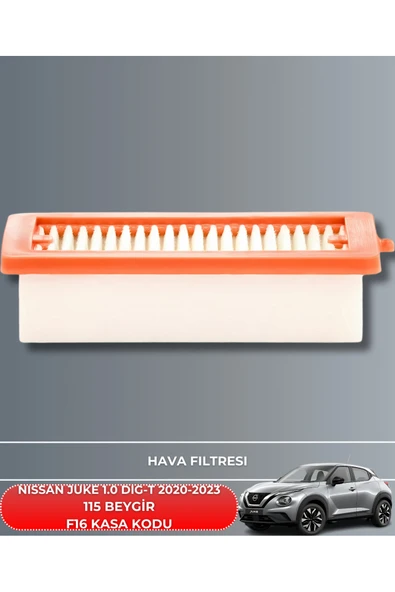 Nissan Juke 1.0 Dig-t 2020-2021-2023 Uyumlu 115 Beygir Hava Yağ Polen Filtre Bakim Seti YAĞSIZ ürün görseli 1