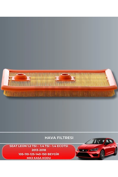 SEAT LEON 1.2 TSI 1.4 TSI-ECOTSI 2013-2018 HAVA YAĞ POLEN FİLTRE BAKIM SETİ(YAĞSIZ ürün görseli 1