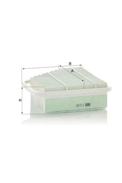 Hava Filtresi C 27 013 - Resim 3