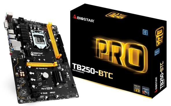 Biostar TB250-BTC 6.Gen, 7.Gen (H110) Anakart ürün görseli 1