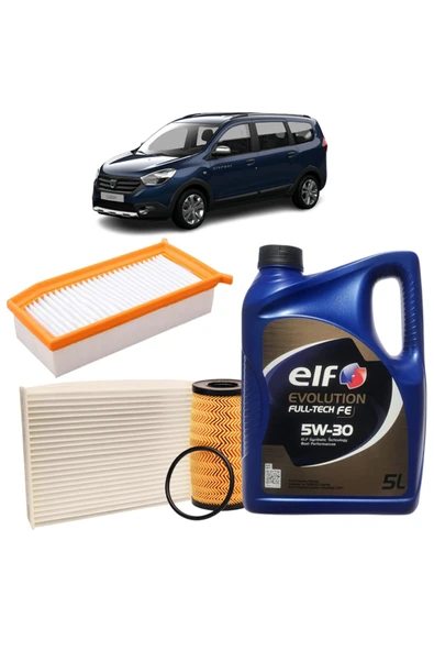 Dacia Lodgy 1.5 Blue Dci 3plus Elf 5w30 5lt 2018 Sonrası ürün görseli 1