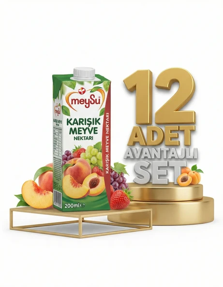 Meysu Nektar Karışık 12x200 Ml - Resim 2