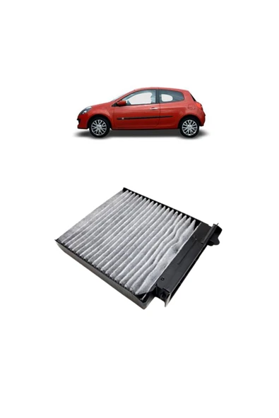 Renault Clio 3 4plus Karbon Filtre Bakım Seti 1.5 Dci Elf Yağlı 2005-2012 Kit2235h Uyumlu ürün görseli 1