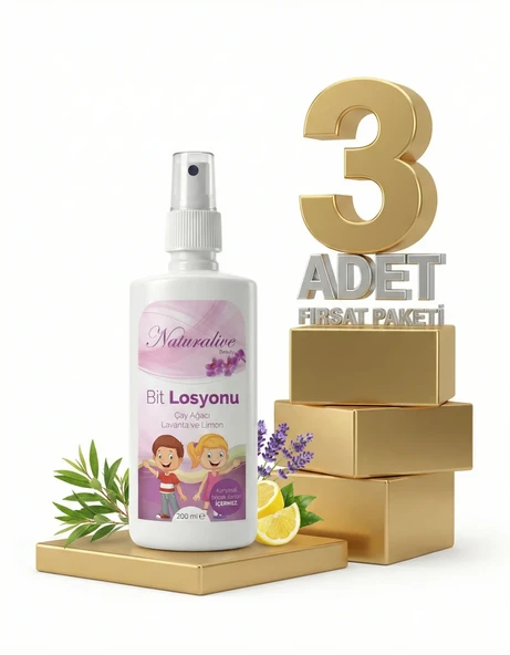 Naturalive Bit Losyonu 3x200 Ml - Resim 2
