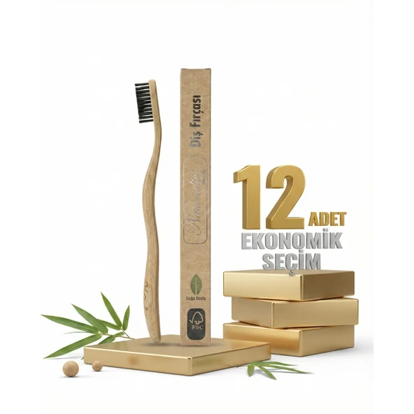 Naturalive Yetişkin Diş Fırçası x12 ürün görseli 1
