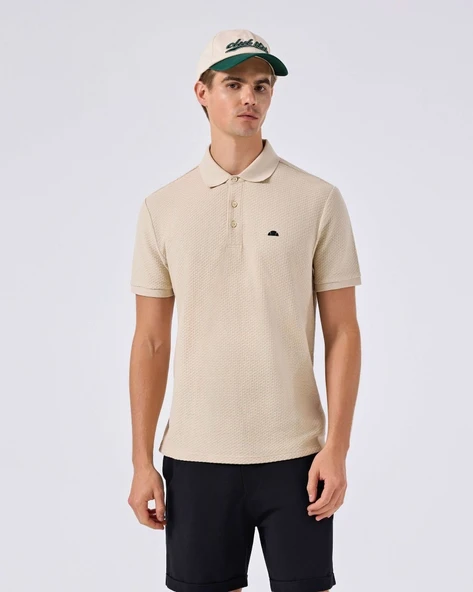Ellesse 6SM5010-BG Erkek Polo Yaka Tişört - Bej ürün görseli 1