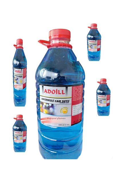 ADOİLL CAM SUYU ANTİFİRİZLİ 5 ADET EKO PAKET ürün görseli 1