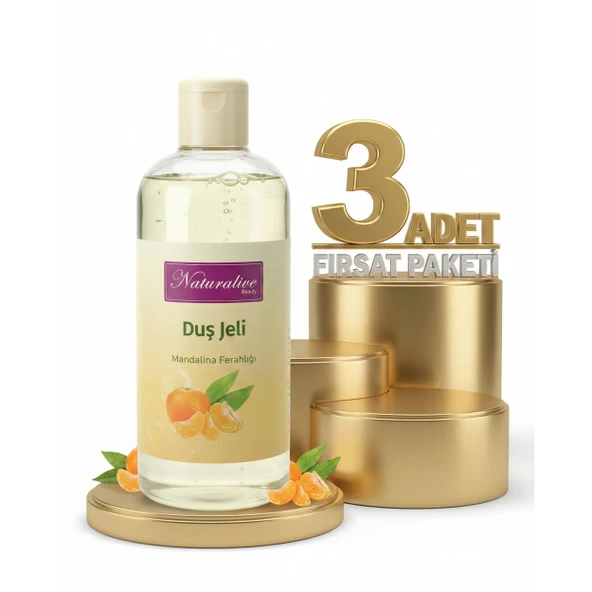 Naturalive Duş Jeli 3x500 Ml ürün görseli 1
