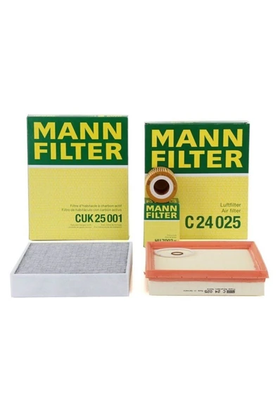 Bmw F30 Kasa 320i Periyodik Bakım Filtre Seti Marka 11427611969-13717630911-64119237555 ürün görseli 1
