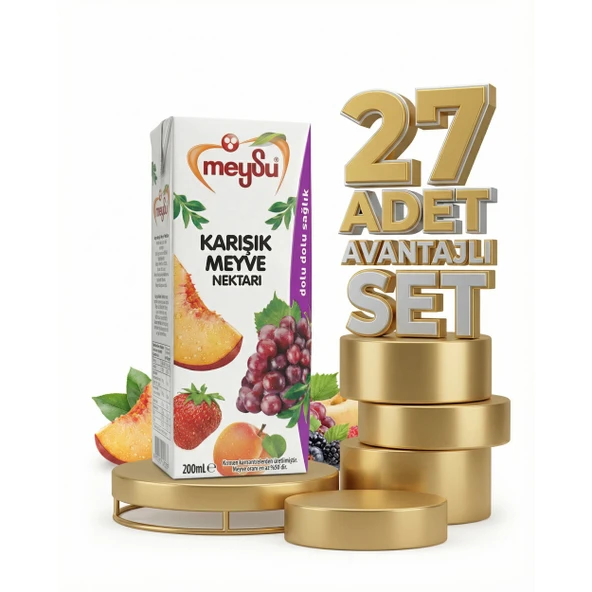 Meysu Nektar Karışık 27x200 Ml ürün görseli 1
