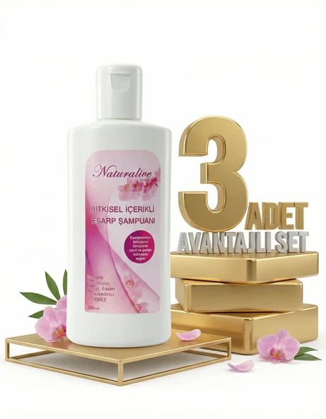 Naturalive Eşarp Şampuanı 3x200 Ml - Resim 2
