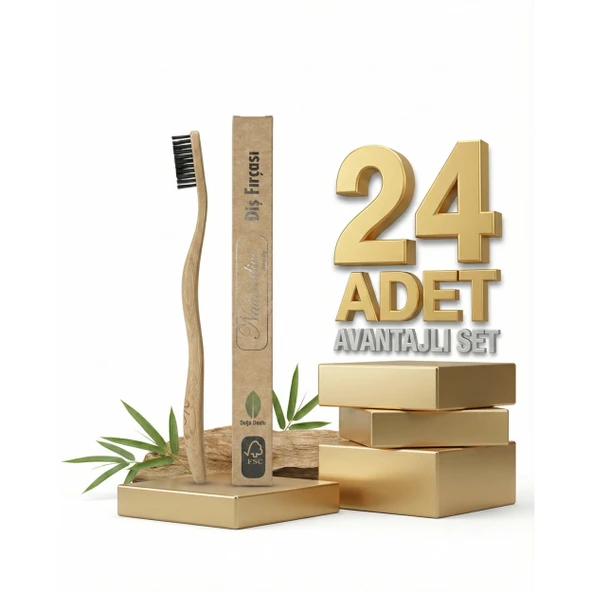 Naturalive Yetişkin Diş Fırçası x24 ürün görseli 1