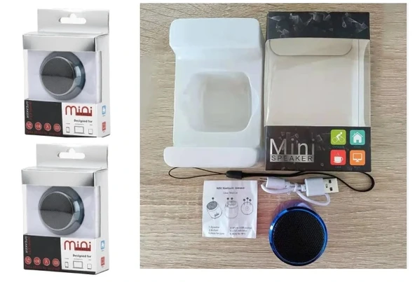 Kablosuz Bluetooth Hoparlör - Ses Bombası 2Li Set Tek Bağlantıda ürün görseli 1