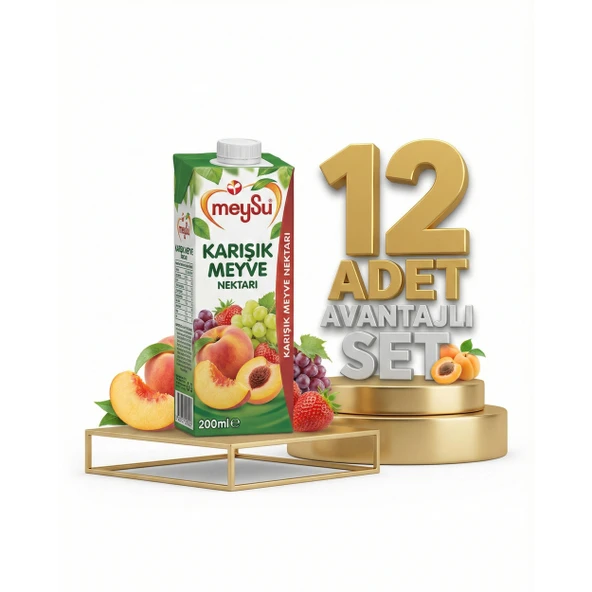 Meysu Nektar Karışık 12x200 Ml ürün görseli 1