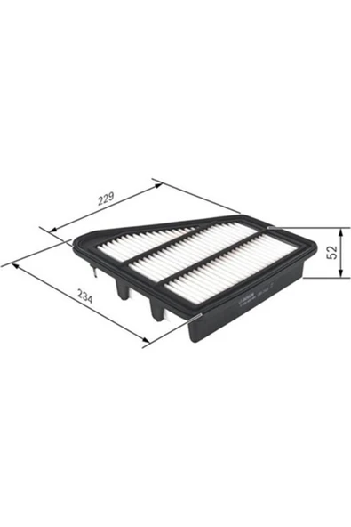 Hava Filtresi F026400453 Honda Cıvıc Ix 1.6 I-dtec 13=>, 2.2 I-dtec 12=>, Cıvıc Ix 1.6 I-dtec Tourer ürün görseli 1