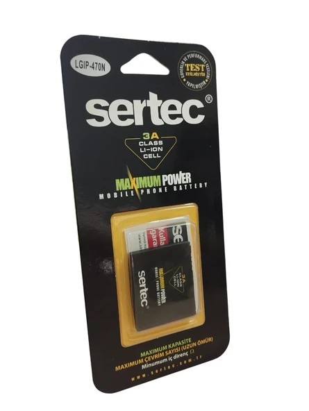 Sertec - Gd580 / Lgıp-470N Uyumlu Batarya ürün görseli 1