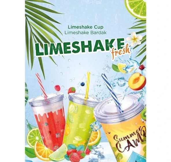 Cool Lime Bardağı - Limeshake Bardak 600 Ml ürün görseli 1