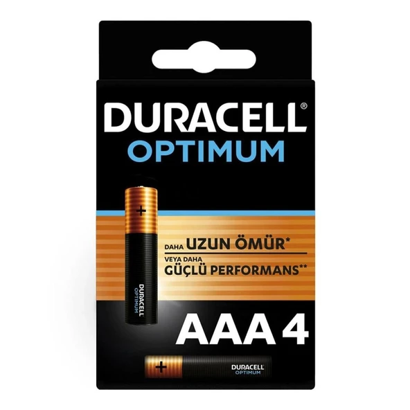 Optimum Alkalin Aaa İnce Kalem Pil 4'Lü Paket ürün görseli 1