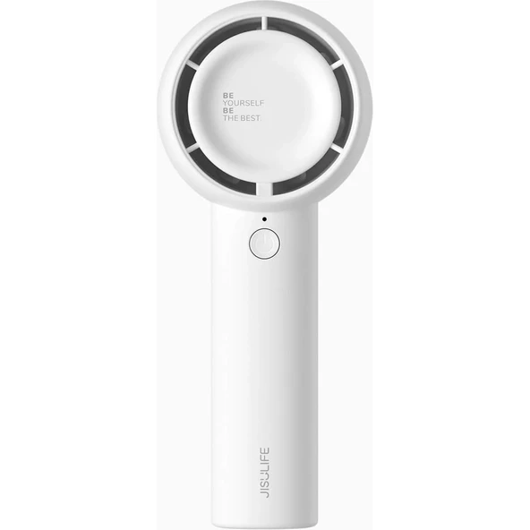 Jisulife Handheld Fan Life5 Taşınabilir Vantilatör 5 W Güçlü Şarj Edilebilir Özellikli İnci Beyazı ürün görseli 1