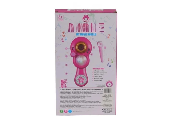 5801-KUTUDA 2Lİ AYAKLI MİKROFON - Resim 2