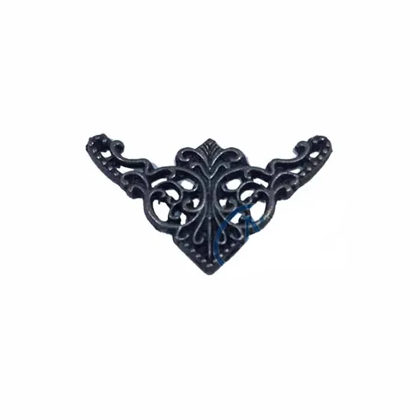 Dekoratif Köşe Süsü, Köşelik - Küçük, 19X34Mm, Eskitme, 100 Adet ürün görseli 1