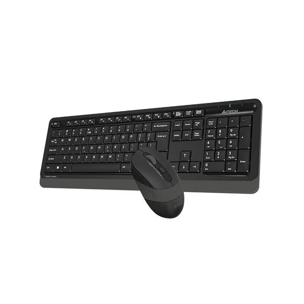 A4 Tech FG1010 Klavye Mouse Seti Kablosuz Siyah - Resim 2