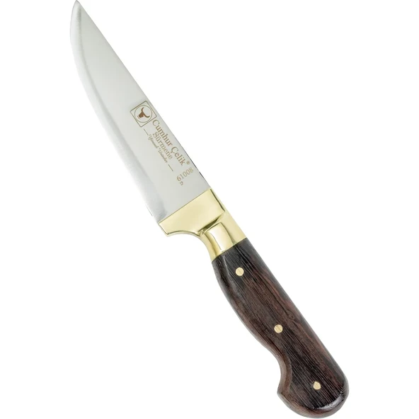 Sürmene Cumhur Çelik 61008 Kasap Kurban Bıçağı, 14,5 Cm, Venge Sap ürün görseli 1