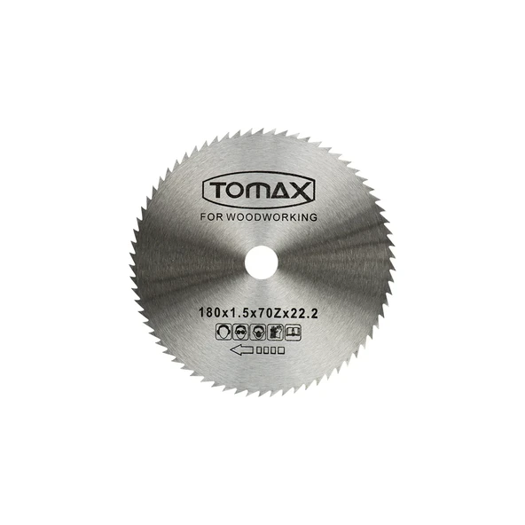 Tomax Ağaç Daire Testeresi (Elmassız) 115X1,2 80Z ürün görseli 1