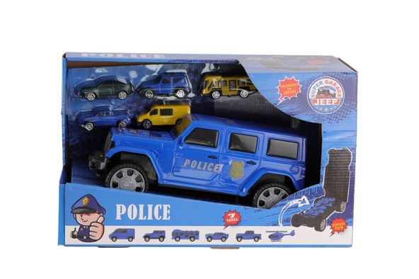 ER-211 SÜPER GARAGE JEEP POLİS ürün görseli 1
