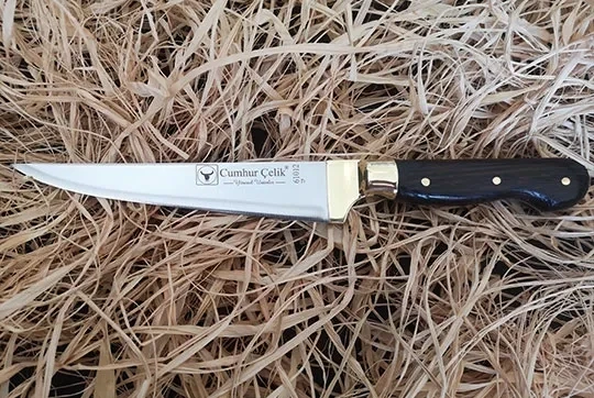 Sürmene Cumhur Çelik 61012 Sivri Kasap Kurban Bıçağı, 16 Cm, Venge Sap ürün görseli 1